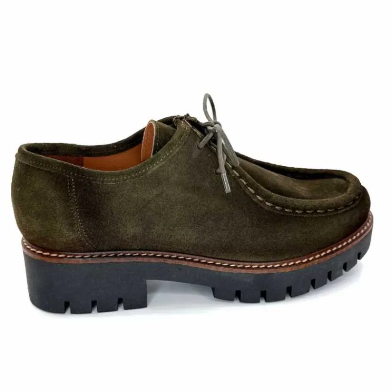 Masculin|Lacets<Ivoire0036a Lacets Ivoire Cv6202 Daim Olive Vert