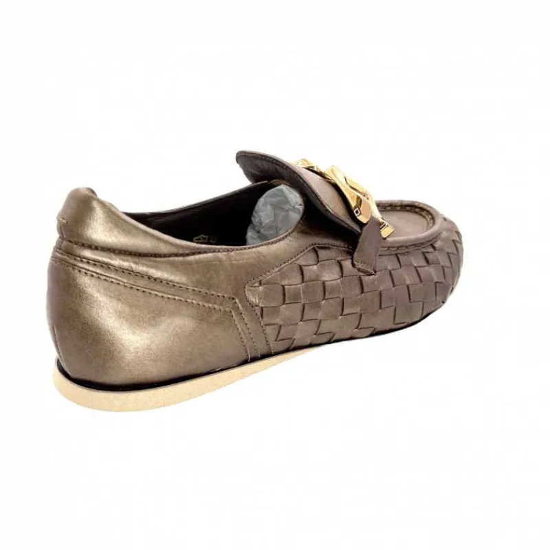 Sport Chic|Mocassins<Softwaves Mocassins à Plateforme 7.78.73 Cuir Bronze
