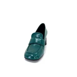 Fantaisie|Mocassins<Halmanera Mocassins à Talon Dani 03 Cuir Vert