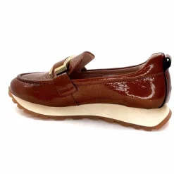 Sport Chic|Décontracté<Hispanitas Mocassins Baskets Hi 243621 Loira Cuir Vernis Cuero Marron