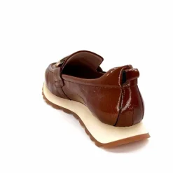 Sport Chic|Décontracté<Hispanitas Mocassins Baskets Hi 243621 Loira Cuir Vernis Cuero Marron