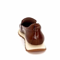 Sport Chic|Décontracté<Hispanitas Mocassins Baskets Hi 243621 Loira Cuir Vernis Cuero Marron