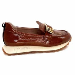 Sport Chic|Décontracté<Hispanitas Mocassins Baskets Hi 243621 Loira Cuir Vernis Cuero Marron