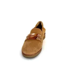 Décontracté|Mocassins<Softwaves Mocassins Confort 8.3533-009 Daim Noisette