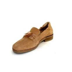 Décontracté|Mocassins<Softwaves Mocassins Confort 8.3533-009 Daim Noisette