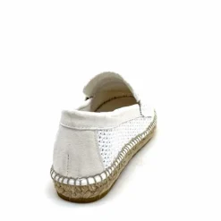 Vacances|Semelles Corde<Gaimo Mocassins Zona Textile Blanc