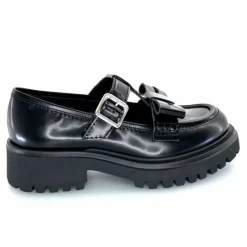 Fantaisie|Mocassins<Guglielmo Rotta Mocassins Whiley Cuir Noir