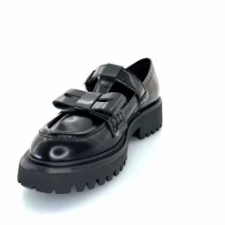 Fantaisie|Mocassins<Guglielmo Rotta Mocassins Whiley Cuir Noir