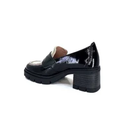 Masculin|Elégant<Hispanitas Mocassins Chi 232965 Everest Cuir Vernis Cuir Vert &amp; Beige Noir