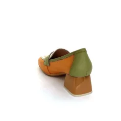 Masculin|Mocassins<Hispanitas Mocassins Chv 243277 Cuir Beige Vert Orange