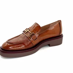 Elégant|Mocassins<Hispanitas Mocassins Hi 243632 Brookly Cuir Vernis Marron