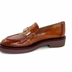 Elégant|Mocassins<Hispanitas Mocassins Hi 243632 Brookly Cuir Vernis Marron