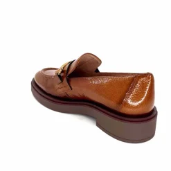 Elégant|Mocassins<Hispanitas Mocassins Hi 243632 Brookly Cuir Vernis Marron
