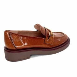 Elégant|Mocassins<Hispanitas Mocassins Hi 243632 Brookly Cuir Vernis Marron