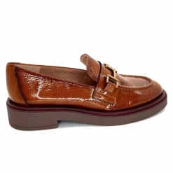 Elégant|Mocassins<Hispanitas Mocassins Hi 243632 Brookly Cuir Vernis Marron