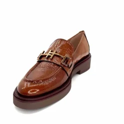 Elégant|Mocassins<Hispanitas Mocassins Hi 243632 Brookly Cuir Vernis Marron
