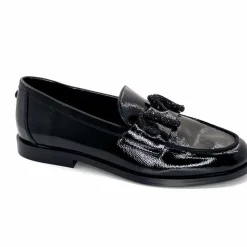 Elégant|Mocassins<Ivoire0317a Mocassins Ivoire 2322913 1301 Vernis Noir