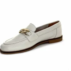 Féminin|Mocassins<Ivoire0209b Mocassins Ivoire 12779 Cuir Beige Crème