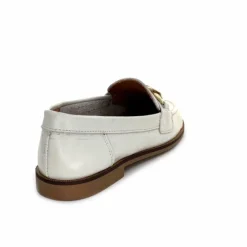 Féminin|Mocassins<Ivoire0209b Mocassins Ivoire 12779 Cuir Beige Crème