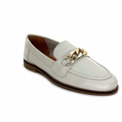 Féminin|Mocassins<Ivoire0209b Mocassins Ivoire 12779 Cuir Beige Crème