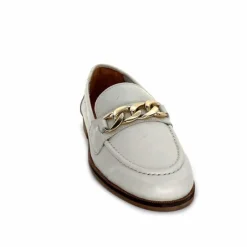 Féminin|Mocassins<Ivoire0209b Mocassins Ivoire 12779 Cuir Beige Crème