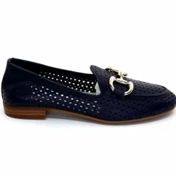 Masculin|Mocassins<382-ivoire Mocassins Ivoire 2014 Cuir Bleu Marine
