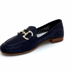Masculin|Mocassins<382-ivoire Mocassins Ivoire 2014 Cuir Bleu Marine