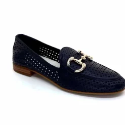 Masculin|Mocassins<382-ivoire Mocassins Ivoire 2014 Cuir Bleu Marine