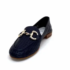 Masculin|Mocassins<382-ivoire Mocassins Ivoire 2014 Cuir Bleu Marine