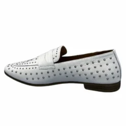 Rock|Mocassins<Ivoire0401a Mocassins Ivoire 500.1000 Cuir Blanc
