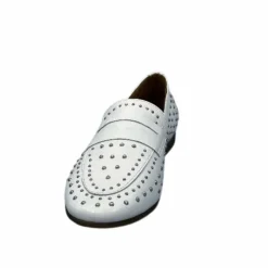 Rock|Mocassins<Ivoire0401a Mocassins Ivoire 500.1000 Cuir Blanc