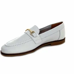 Féminin|Mocassins<Ivoire0209b Mocassins Ivoire 12646 Cuir Crème