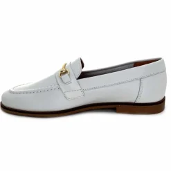 Féminin|Mocassins<Ivoire0209b Mocassins Ivoire 12646 Cuir Crème