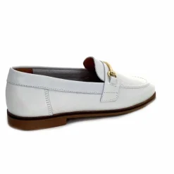 Féminin|Mocassins<Ivoire0209b Mocassins Ivoire 12646 Cuir Crème