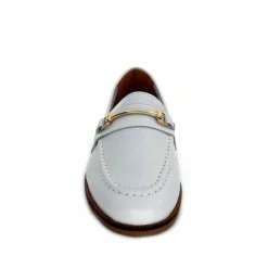 Féminin|Mocassins<Ivoire0209b Mocassins Ivoire 12646 Cuir Crème