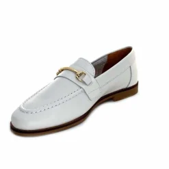 Féminin|Mocassins<Ivoire0209b Mocassins Ivoire 12646 Cuir Crème