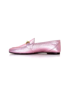 Masculin|Bijoux<Ivoire0209b Mocassins Ivoire 12588 Cuir Métal Rose