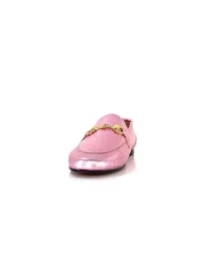 Masculin|Bijoux<Ivoire0209b Mocassins Ivoire 12588 Cuir Métal Rose