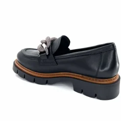 Masculin|Mocassins<Ivoire0351a Mocassins Ivoire 2546395 Cuir Noir