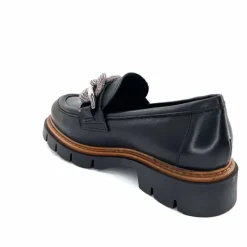 Masculin|Mocassins<Ivoire0351a Mocassins Ivoire 2546395 Cuir Noir