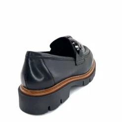 Masculin|Mocassins<Ivoire0351a Mocassins Ivoire 2546395 Cuir Noir