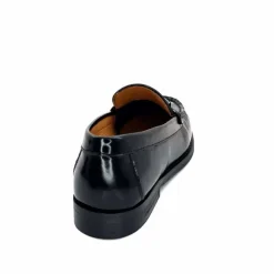 Elégant|Basic<Ivoire0209b Mocassins Ivoire 13374 Cuir Polido Noir