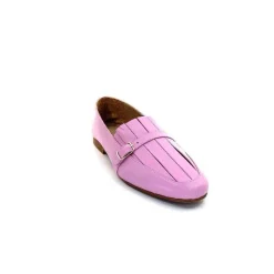 Basic|Mocassins<Ivoire-354 Mocassins Ivoire 150870 Cuir Rose