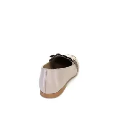 Basic|Mocassins<Ivoire-354 Mocassins Ivoire 150870 Cuir Taupe
