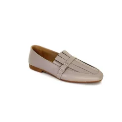 Basic|Mocassins<Ivoire-354 Mocassins Ivoire 150870 Cuir Taupe