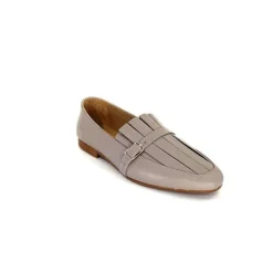 Basic|Mocassins<Ivoire-354 Mocassins Ivoire 150870 Cuir Taupe