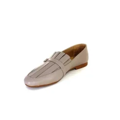 Basic|Mocassins<Ivoire-354 Mocassins Ivoire 150870 Cuir Taupe
