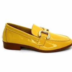 Masculin|Mocassins<382-ivoire Mocassins Ivoire 30303 Cuir Vernis Jaune