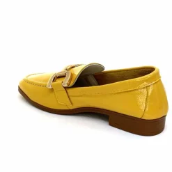 Masculin|Mocassins<382-ivoire Mocassins Ivoire 30303 Cuir Vernis Jaune