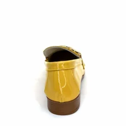 Masculin|Mocassins<382-ivoire Mocassins Ivoire 30303 Cuir Vernis Jaune